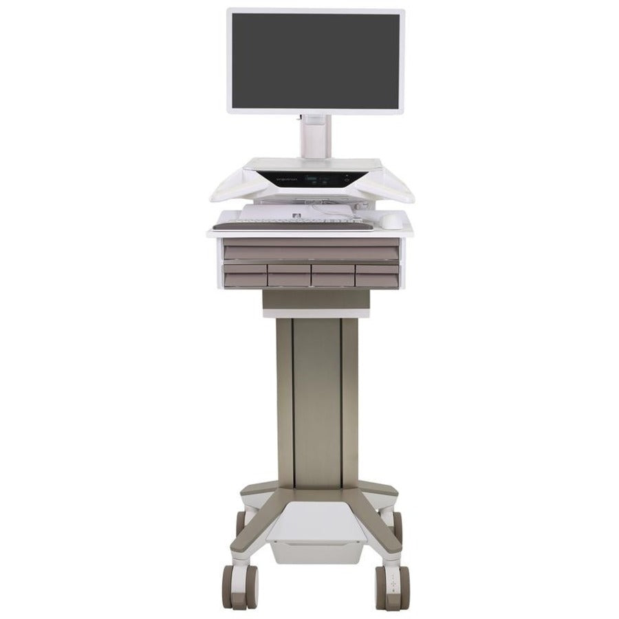 Chariot élévateur électrique Ergotron CareFit Pro, alimenté par batterie LiFe, 5 tiroirs (4x1+1), US/CA/MX C52-2251-1