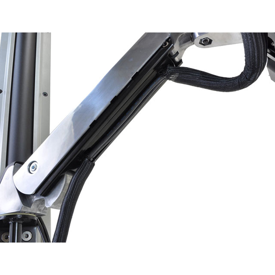 Support multi-composants Ergotron StyleView 45-273-026 pour écran plat, clavier, processeur - Aluminium poli 45-273-026