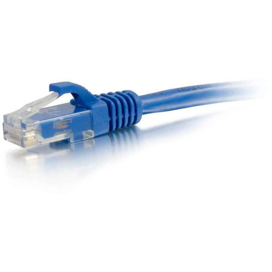 Câble Ethernet Cat6 C2G 10 pieds - Paquet de 25 - Sans accroc non blindé (UTP) - Bleu 29012