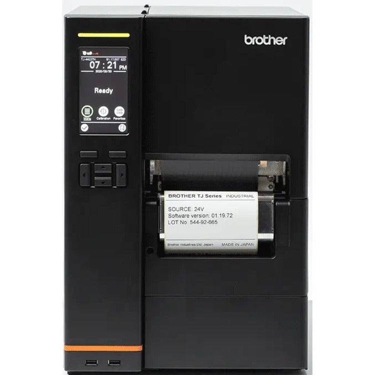 Imprimante industrielle à transfert thermique direct/thermique Brother TJ-4422TN - Monochrome - Impression d'étiquettes - Ethernet - USB - Série TJ4422TN