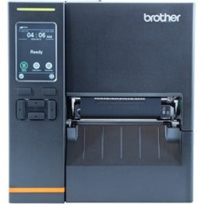Imprimante de bureau à transfert thermique/direct Brother TJ-4121TN - Monochrome - Impression d'étiquettes/reçus - Ethernet - USB - Série TJ4121TN