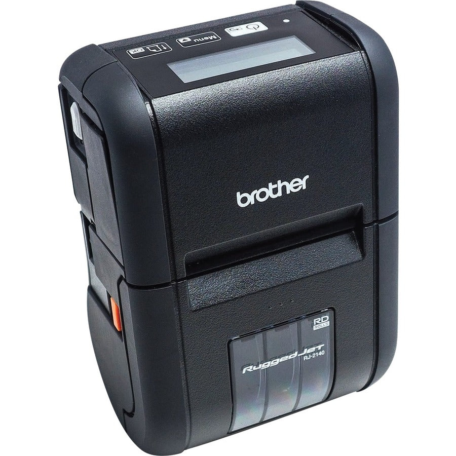 Imprimante thermique directe Brother RuggedJet RJ-2140 - Monochrome - Portable - Impression d'étiquettes/reçus - USB - Batterie incluse RJ2140