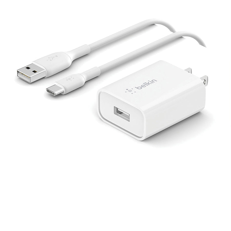 Belkin BOOST↑CHARGE USB-A Wall Charger 18W with Quick Charge 3.0 WCA001DQWH