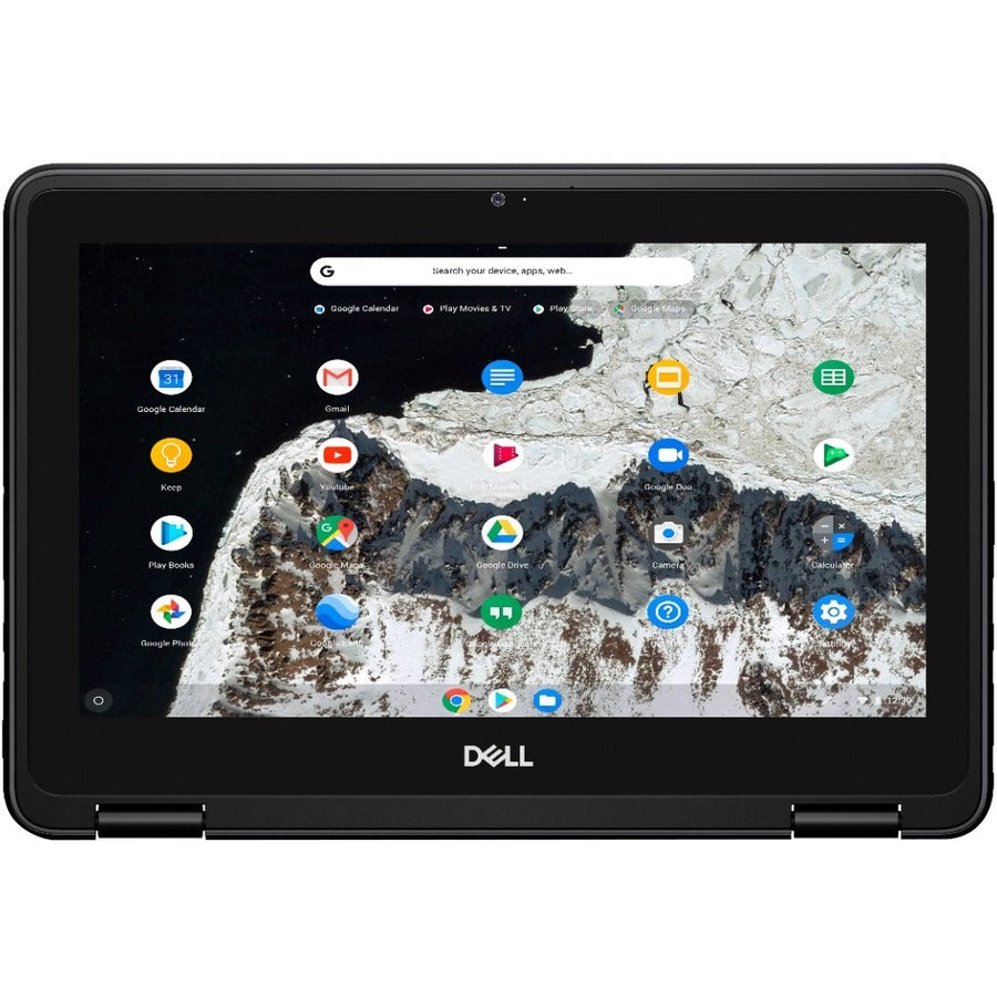 Dell Chromebook 11 3000 3100 Chromebook 2 en 1 tactile 11,6" - HD - 1366 x 768 - Intel Celeron N4020 Dual-core (2 Core) 1,10 GHz - 8 Go RAM - 32 Go Mémoire Flash - Noir NTTW2