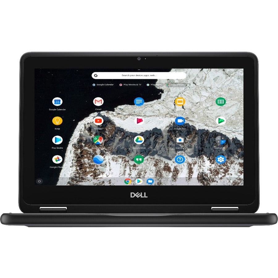 Dell Chromebook 11 3000 3100 Chromebook 2 en 1 tactile 11,6" - HD - 1366 x 768 - Intel Celeron N4020 Dual-core (2 Core) 1,10 GHz - 8 Go RAM - 32 Go Mémoire Flash - Noir NTTW2