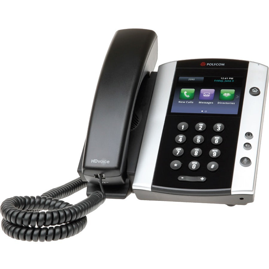 Téléphone Lync VVX 600 16 lignes, HDPOE 2200-44600-018