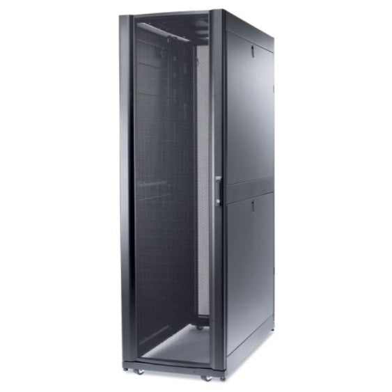 Coffret APC by Schneider Electric Rack NetShelter SX 42U 600 mm de large x 1 200 mm de profondeur avec côtés Noir AR3300