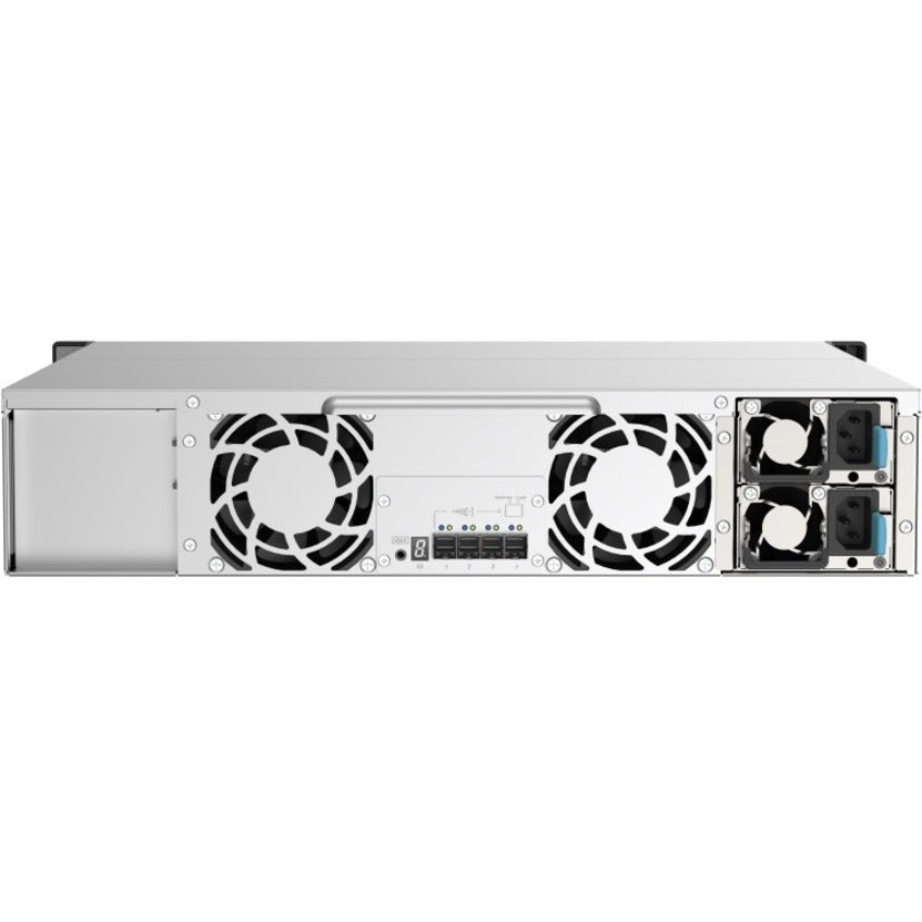 Boîtier de disque dur SATA/600 QNAP TL-R1220SEP-RP - Interface hôte mini-SAS HD - Montable en rack 2U TL-R1220SEP-RP-US