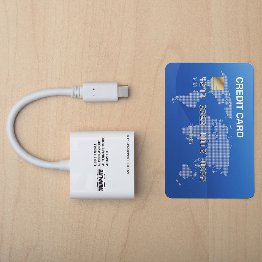 Adaptateur USB 3.1 Gen 1 USB-C vers DisplayPort 4K Tripp Lite U444-06N-DP-AM (M/F) U444-06N-DP-AM