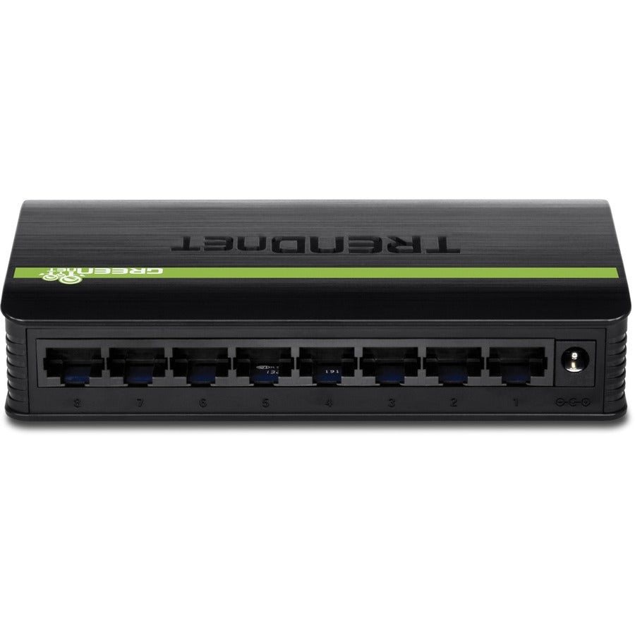 TRENDnet Commutateur de bureau Ethernet GREENnet 10/100 Mbps non géré à 8 ports ; TE100-S8 ; 8 ports Ethernet 10/100 Mbps ; capacité de commutation de 1,6 Gbps ; boîtier en plastique ; commutateur Ethernet réseau ; Plug & Play TE100-S8