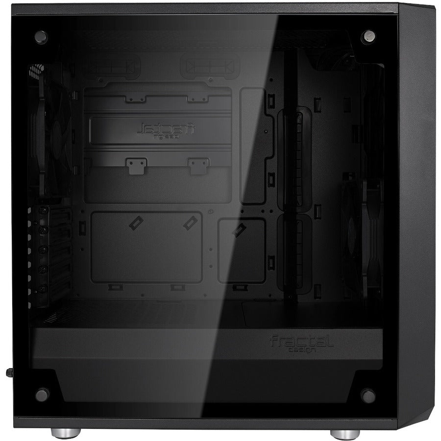 Boîtier d'ordinateur Fractal Design Meshify C Mini - Dark TG FD-CA-MESH-C-MINI-BKO-TGD