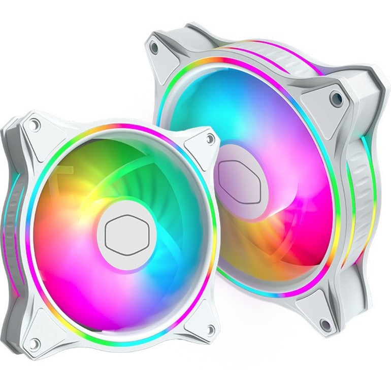 Cooler Master MasterFan MF120 Halo Édition Blanche MFL-B2DW-18NPA-R1