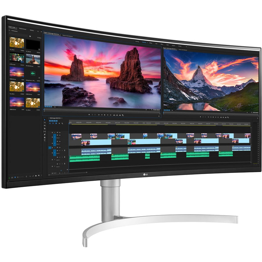 Moniteur LCD de jeu incurvé LG Ultrawide 38WN95C-W 38" UW-QHD+ - 21:9 38WN95C-W