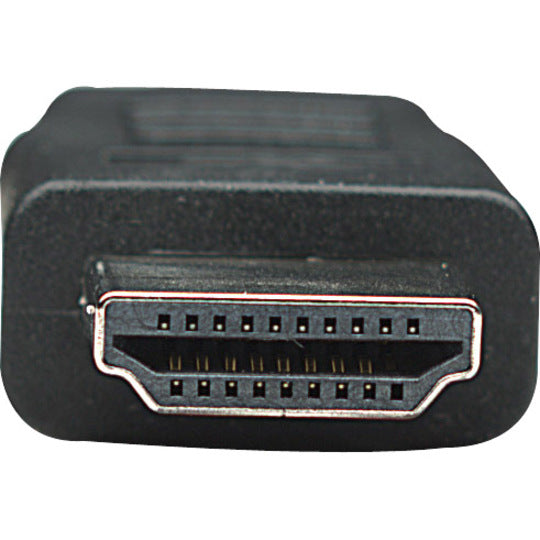 Câble HDMI Manhattan, 1080p@60Hz (haut débit), 7,5 m, mâle vers mâle, noir, entièrement blindé, contacts plaqués or, garantie à vie, sac en polyéthylène 308441