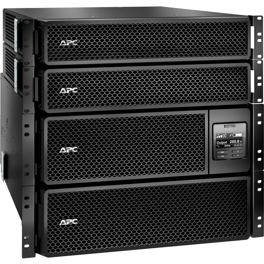 APC by Schneider Electric Smart-UPS SRT 10kVA RM avec deux transformateurs abaisseurs 2U 5kVA de 208 V à 120 V SRT10KRMXLT-5KTF2