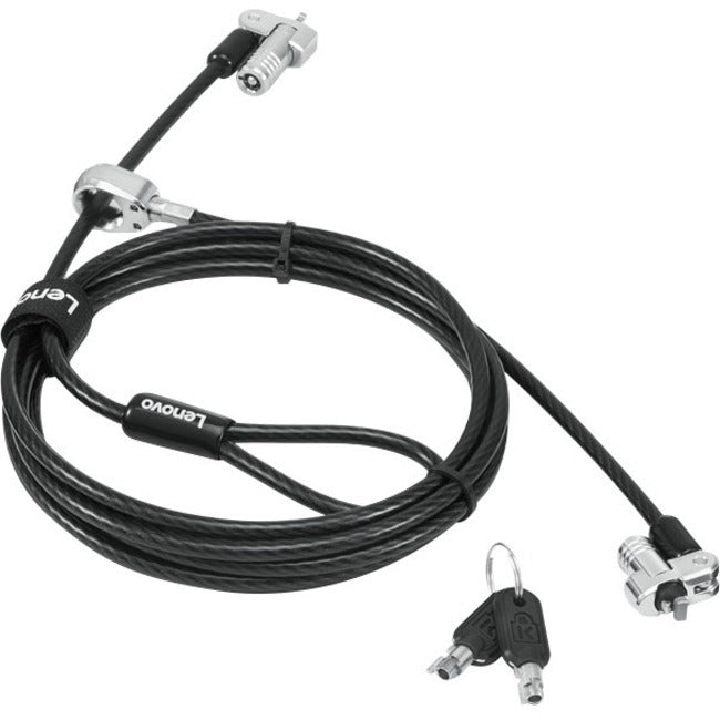 Lenovo NanoSaver Twin Head Nano/MS 2.0 MasterKey Cable Lock 4XE1B81920