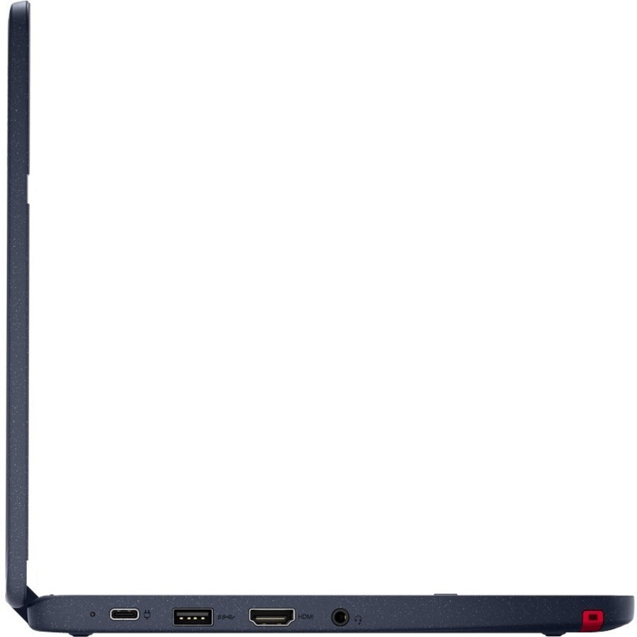 Ordinateur portable convertible 2 en 1 à écran tactile Lenovo 500w Gen 3 82J3001AUS 11,6" - HD - 1366 x 768 - Intel Celeron N5100 Quad-core (4 Core) 1,10 GHz - 4 Go de RAM totale - 4 Go de mémoire embarquée - 128 Go de SSD - Bleu abysse 82J3001AUS