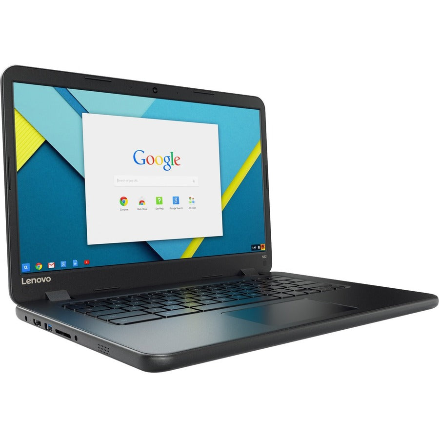 Lenovo N42-20 80US0004CF Chromebook 14" - 1366 x 768 - Intel Celeron N3060 Dual-core (2 cœurs) 1,60 GHz - 4 Go de RAM totale - 32 Go de mémoire flash 80US0004CF
