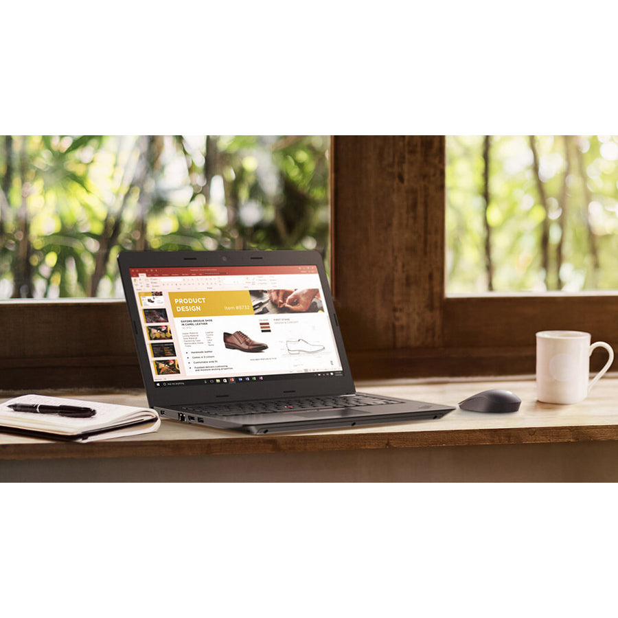 Ordinateur portable Lenovo ThinkPad E470 20H10038US 14" - 1366 x 768 - Intel Core i3 7e génération i3-7100U Dual-core (2 cœurs) 2,40 GHz - 4 Go de RAM totale - Disque dur 500 Go 20H10038US