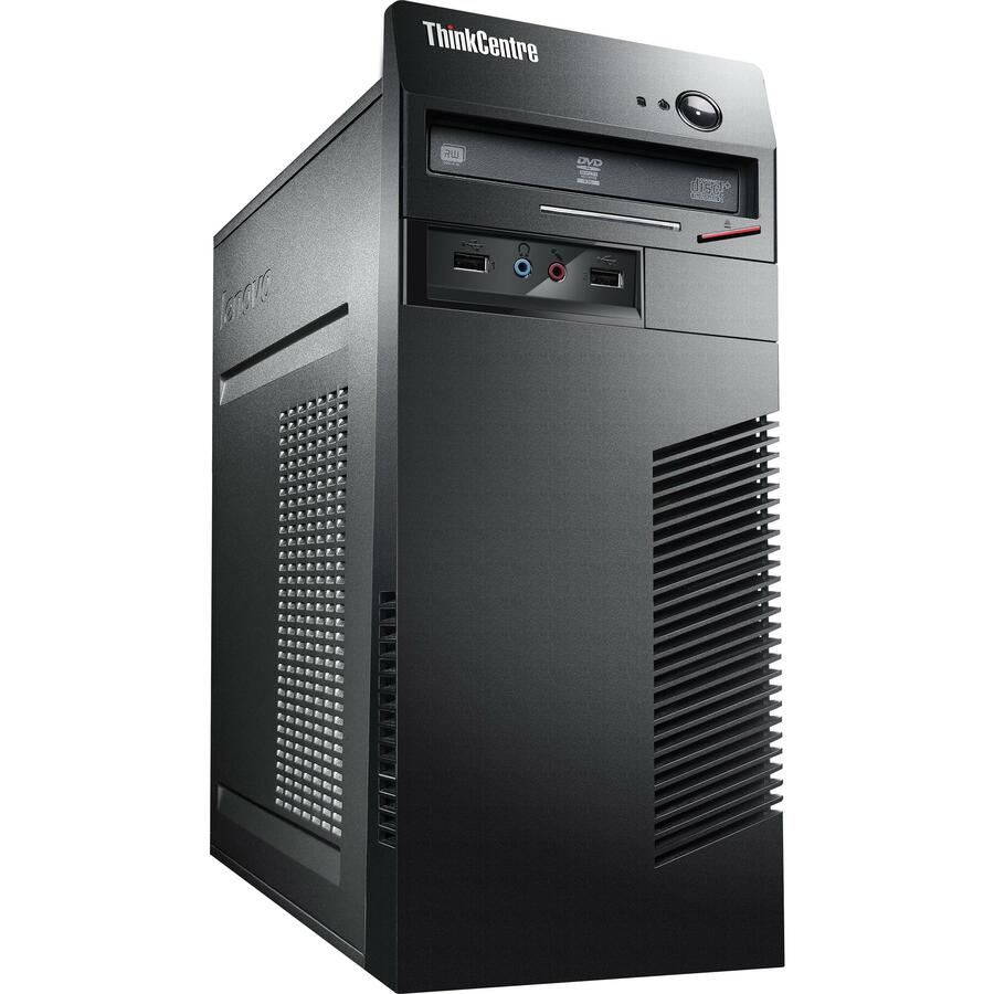 Ordinateur de bureau Lenovo ThinkCentre M72e 3597F6U - Intel Pentium G870 Dual-core (2 Core) 3,10 GHz - 4 Go RAM DDR3 SDRAM - Disque dur 500 Go - Tour - Noir professionnel 3597F6U