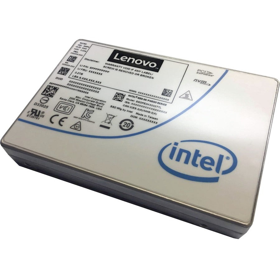 Lenovo DC P4600 6.40 TB Solid State Drive - 3.5" Internal - PCI Express (PCI Express 3.0 x4) 4XB7A08530