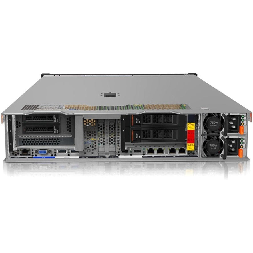 Système de stockage SAN/NAS Lenovo DX8200D (licence logicielle 8 To avec S&S de 3 ans) 5135D3U