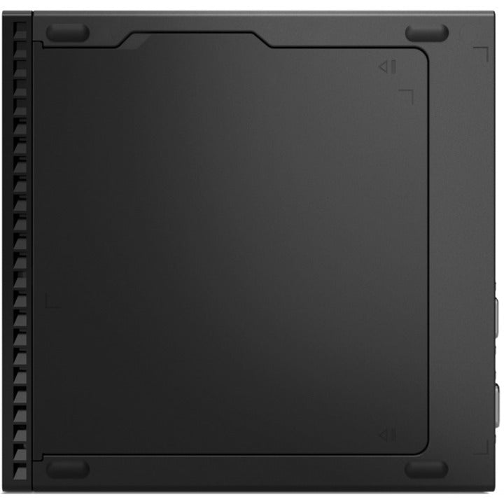 Ordinateur de bureau Lenovo ThinkCentre M75q Gen 2 11JJ00APUS - AMD Ryzen 5 PRO 4650GE 3,30 GHz - 16 Go RAM DDR4 SDRAM - 256 Go SSD M.2 PCI Express NVMe - Minuscule - Noir 11JJ00APUS