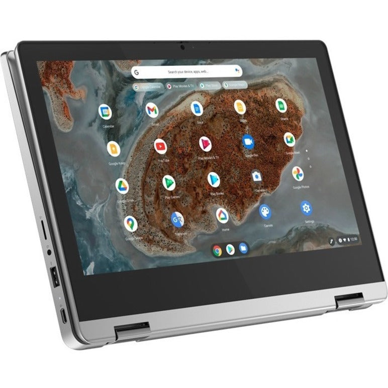 Lenovo IdeaPad Flex 3 CB 11M836 82KM0000CC 11.6" Touchscreen Convertible 2 in 1 Notebook - HD - 1366 x 768 - ARM Cortex A73 Octa-core (8 Core) 2 GHz + Cortex A53 2 GHz - 4 GB Total RAM - 32 GB Flash Memory - Arctic Gray 82KM0000CC