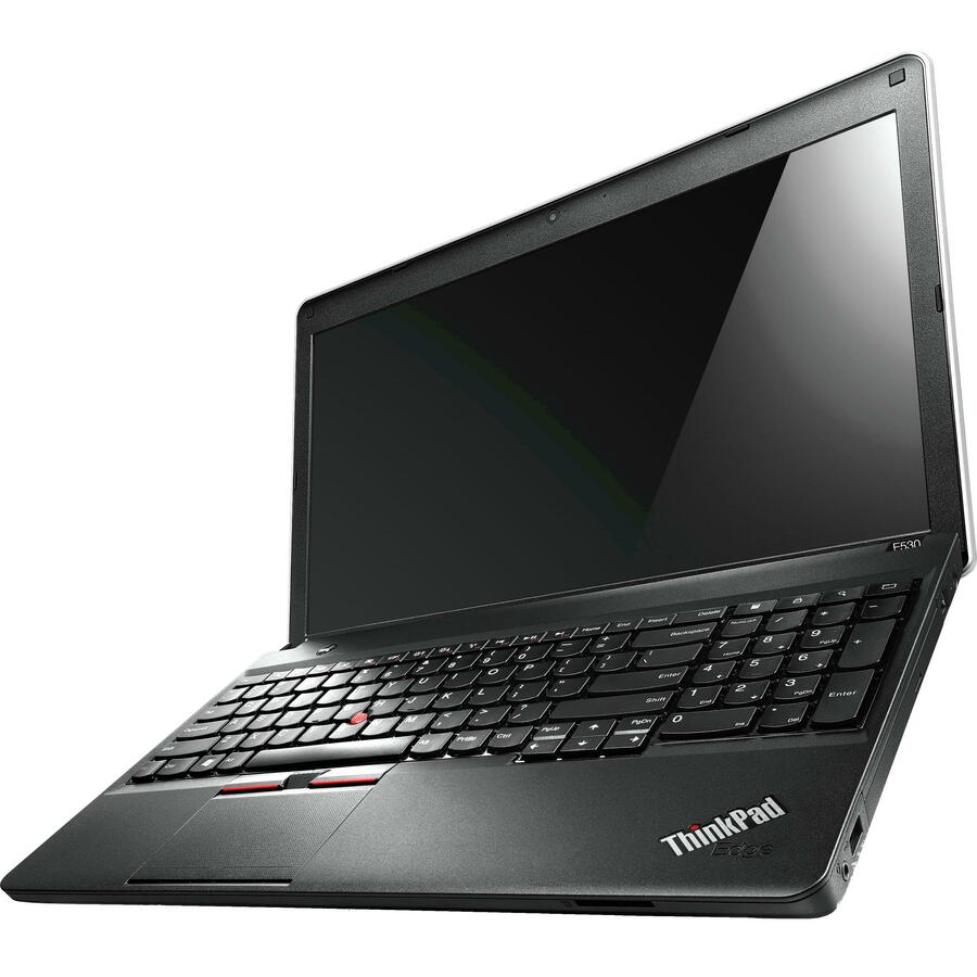 Ordinateur portable Lenovo ThinkPad Edge E530 62724JF 15,6" - HD - 1366 x 768 - Intel Core i5 3e génération i5-3210M Dual-core (2 cœurs) 2,50 GHz - 4 Go de RAM totale - Disque dur 500 Go - SSD 16 Go - Aluminium noir 62724JF
