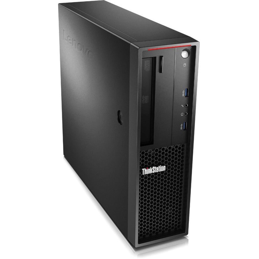 Lenovo ThinkStation P320 30BK001CUS Workstation - 1 x Intel Core i5 Quad-core (4 Core) i5-7500 7th Gen 3.40 GHz - 8 GB DDR4 SDRAM RAM - 1 TB HDD - Small Form Factor - Raven Black 30BK001CUS