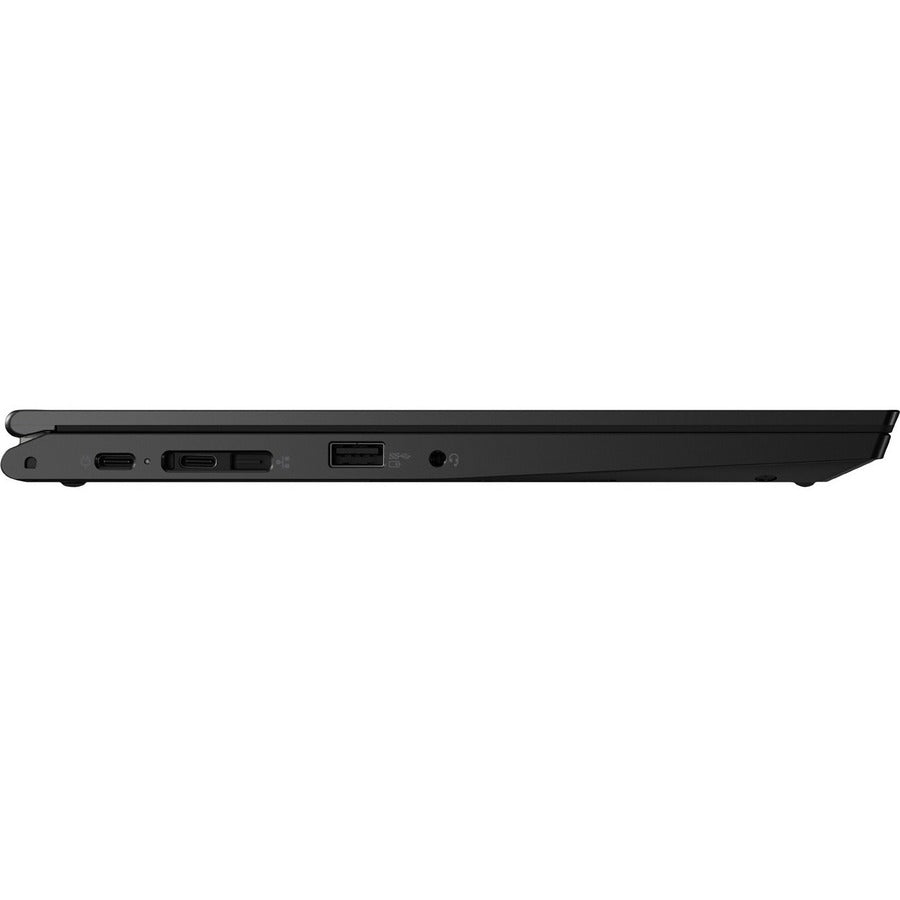 Ordinateur portable convertible 2 en 1 Lenovo ThinkPad L13 Yoga Gen 2 21AD0035US 13,3" à écran tactile - Full HD - 1920 x 1080 - AMD Ryzen 5 PRO 5650U Hexa-core (6 Core) 2,30 GHz - 8 Go de RAM totale - 256 Go SSD - Noir 21AD0035US