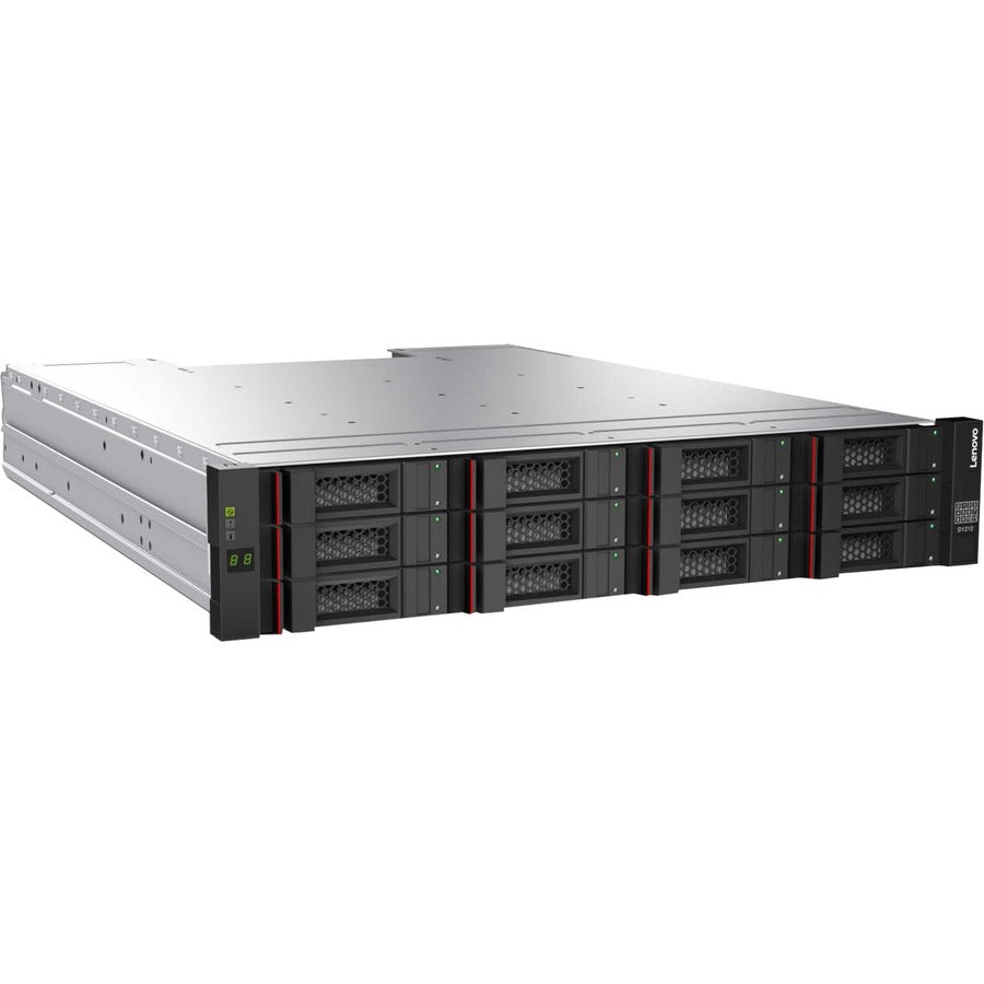 Lenovo D1212 Drive Enclosure - Mini-SAS Host Interface - 2U Rack-mountable - Black 4587E11