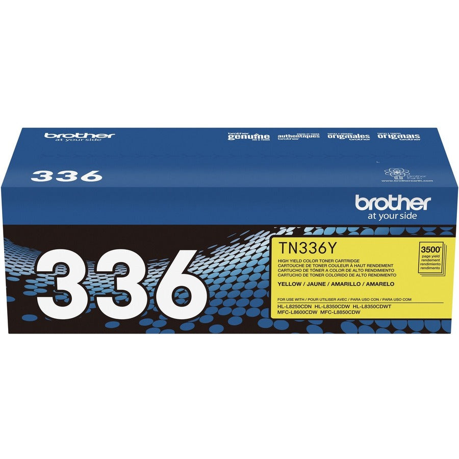 Cartouche de toner d'origine Brother TN336Y TN336Y