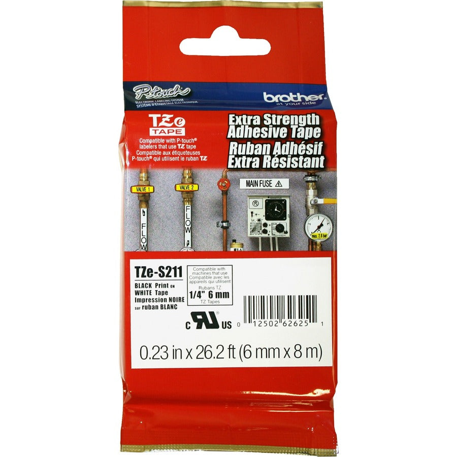 Brother P-touch Industrial TZe Tape Cartridges TZES211