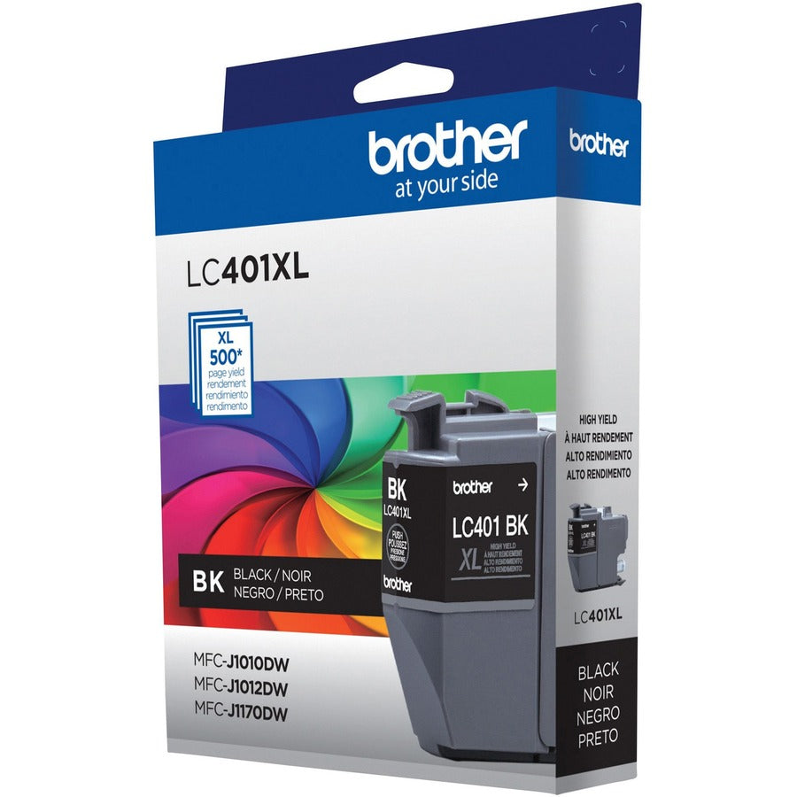 Brother LC401XLBKS Original High Yield Inkjet Ink Cartridge - Single Pack - Black - 1 Pack LC401XLBKS