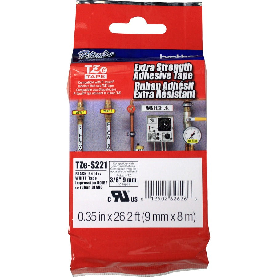 Brother P-touch Industrial TZe Tape Cartridges TZES221