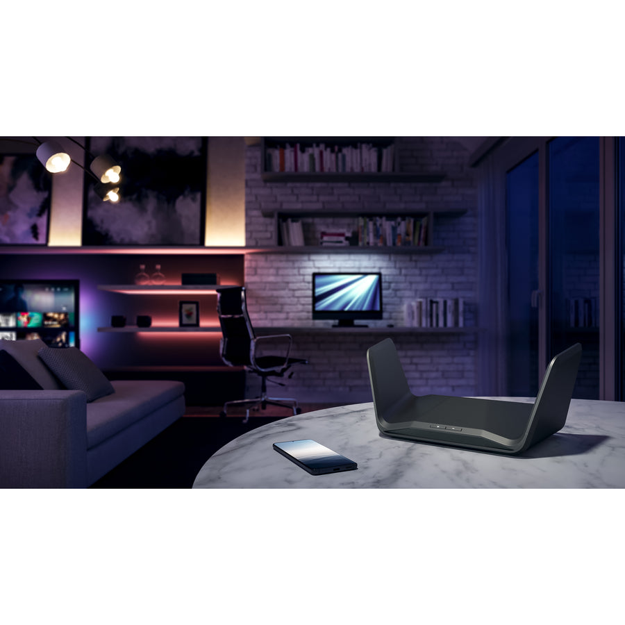 Routeur sans fil Ethernet Netgear Nighthawk RAXE300 Wi-Fi 6E IEEE 802.11 a/b/g/n/ac/ax RAXE300-100CNS