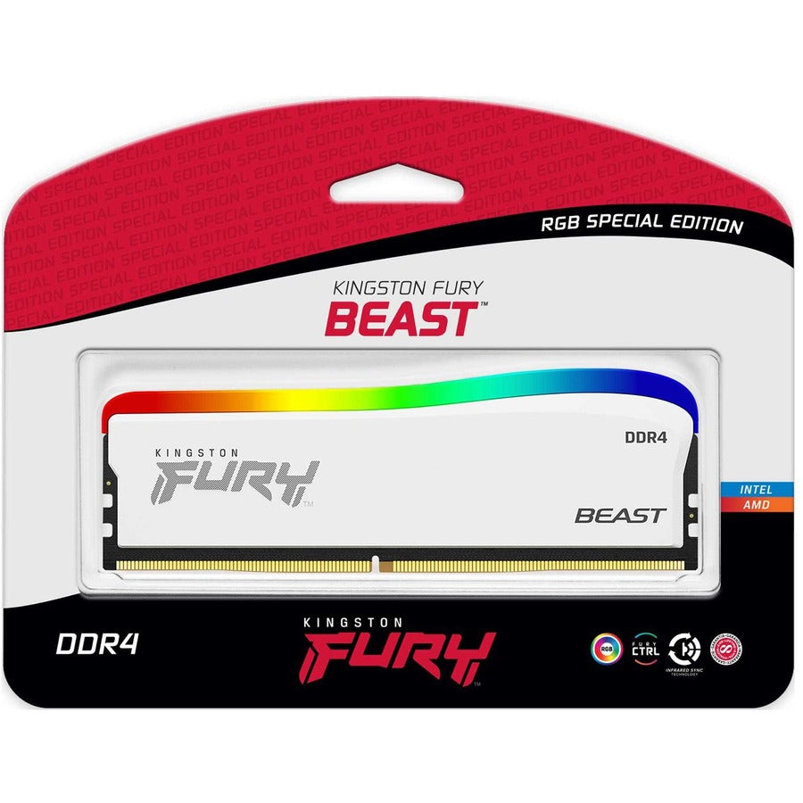 Module de mémoire DDR4 SDRAM Kingston FURY Beast 16 Go KF432C16BWA/16