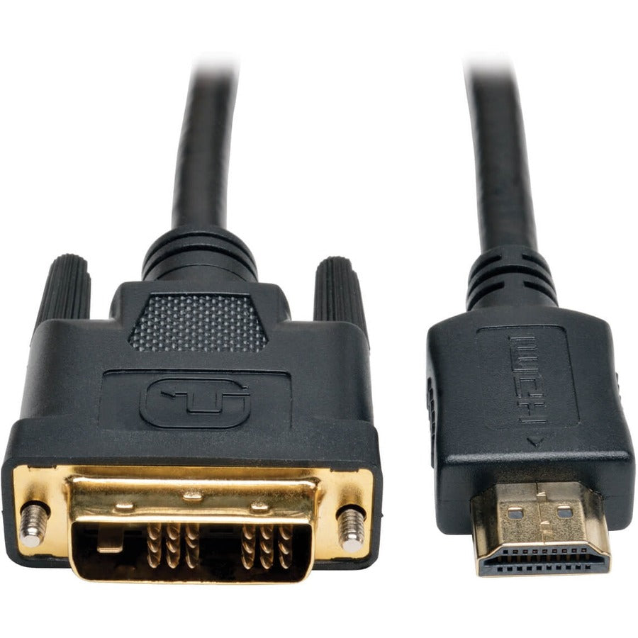 Adaptateur de moniteur numérique HDMI vers DVI-D Tripp Lite 3 pieds Câble convertisseur vidéo M/M 3' P566-003
