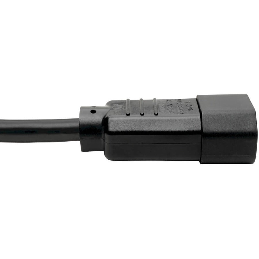 Câble d'alimentation pour ordinateur Tripp Lite 6 pieds C14 à C15 robuste 16 A 14 AWG 6' P018-006