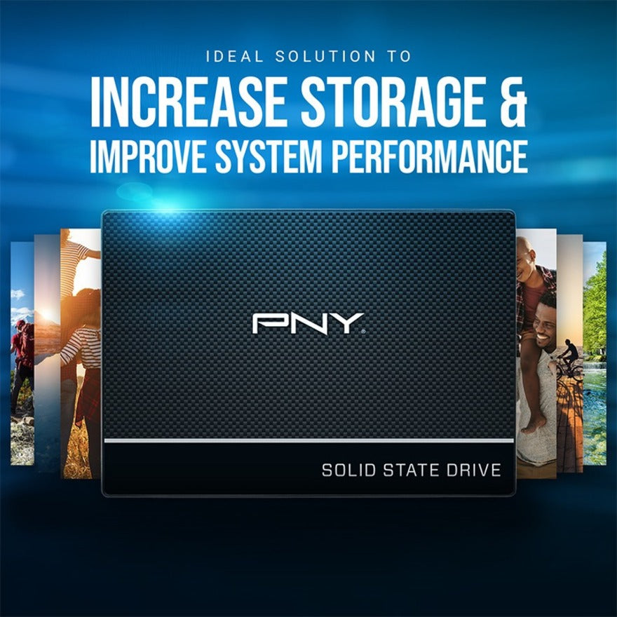 Disque SSD PNY CS900 4 To - 2,5" interne - SATA (SATA/600) SSD7CS900-4TB-RB