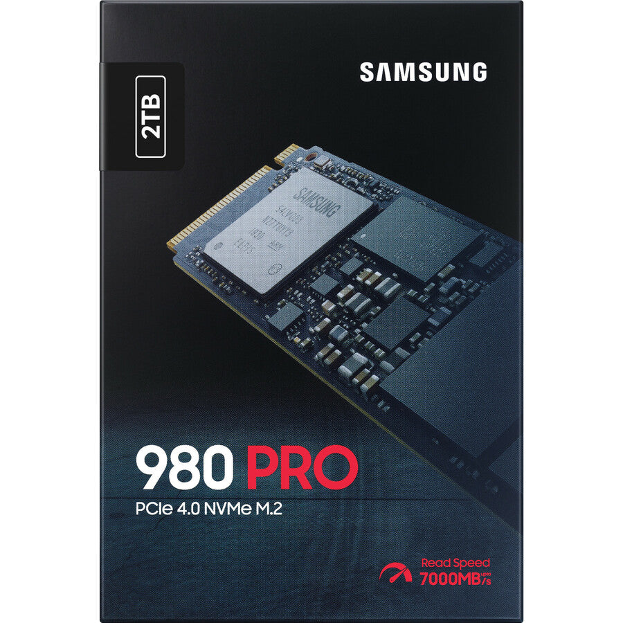 Disque SSD Samsung 980 PRO MZ-V8P2T0B/AM 2 To - M.2 2280 interne - PCI Express NVMe (PCI Express NVMe 4.0 x4) MZ-V8P2T0B/AM