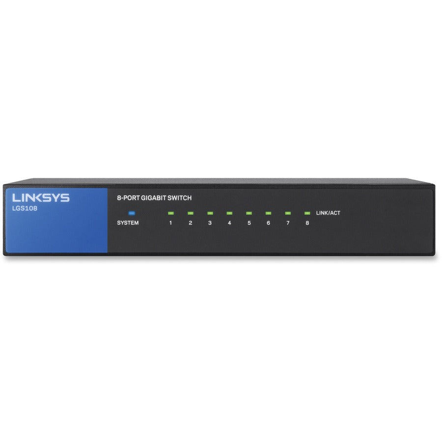 Commutateur Ethernet Gigabit 8 ports Linksys LGS108 LGS108