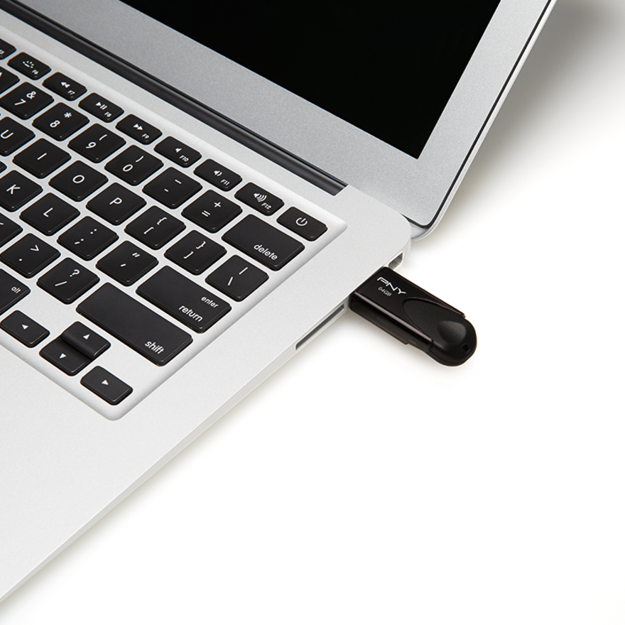 PNY 64GB Attaché 4 USB 2.0 Flash Drive P-FD64GATT4-GE