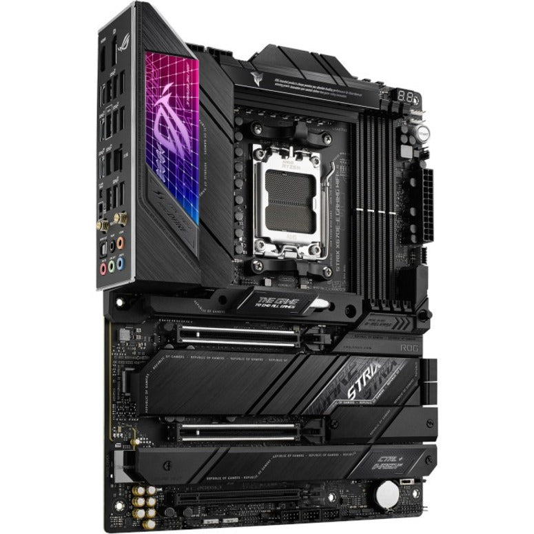 Asus ROG Strix X670E-E GAMING WIFI Gaming Desktop Motherboard - AMD X670 Chipset - Socket AM5 - ATX ROGSTRIXX670E-EGAMINGWIFI