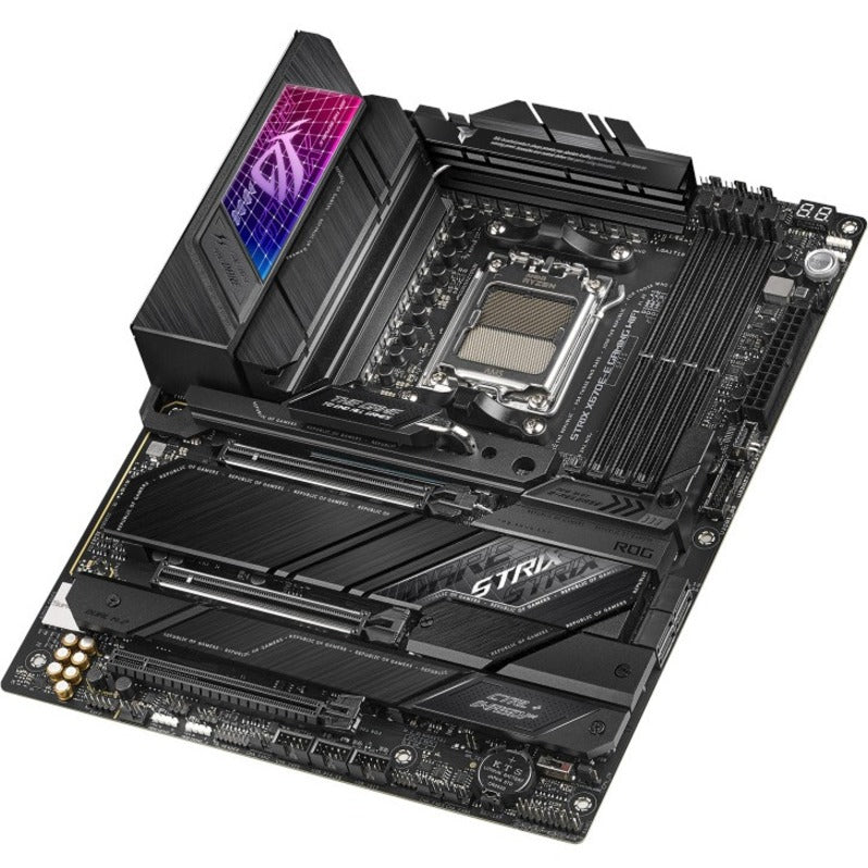 Asus ROG Strix X670E-E GAMING WIFI Gaming Desktop Motherboard - AMD X670 Chipset - Socket AM5 - ATX ROGSTRIXX670E-EGAMINGWIFI