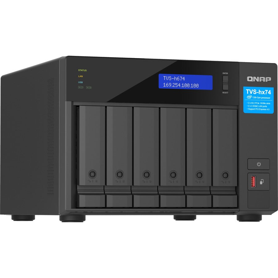 Système de stockage SAN/NAS QNAP TVS-h674-i5-32G TVS-H674-I5-32G-US