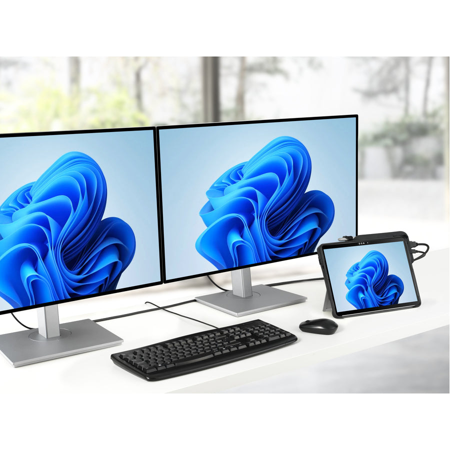 Étui de transport robuste Kensington BlackBelt pour ordinateur portable Microsoft Surface Pro 8, lecteur de cartes - Noir - Conforme TAA K99071WW