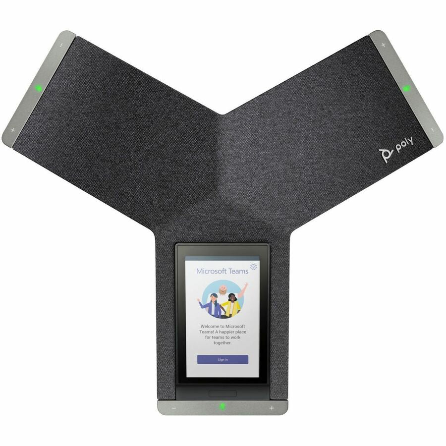 Téléphone IP Poly Trio C60 - Filaire - Filaire/Sans Fil - Wi-Fi, Bluetooth - Noir 849B6AA#ABA