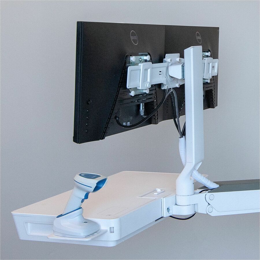 Support de montage Ergotron CareFit 98-650-251 pour écran LCD - Blanc - Paysage/Portrait 98-650-251